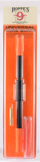 Aluminum action collar and brass pin for breech cleaning on bolt-action firearms